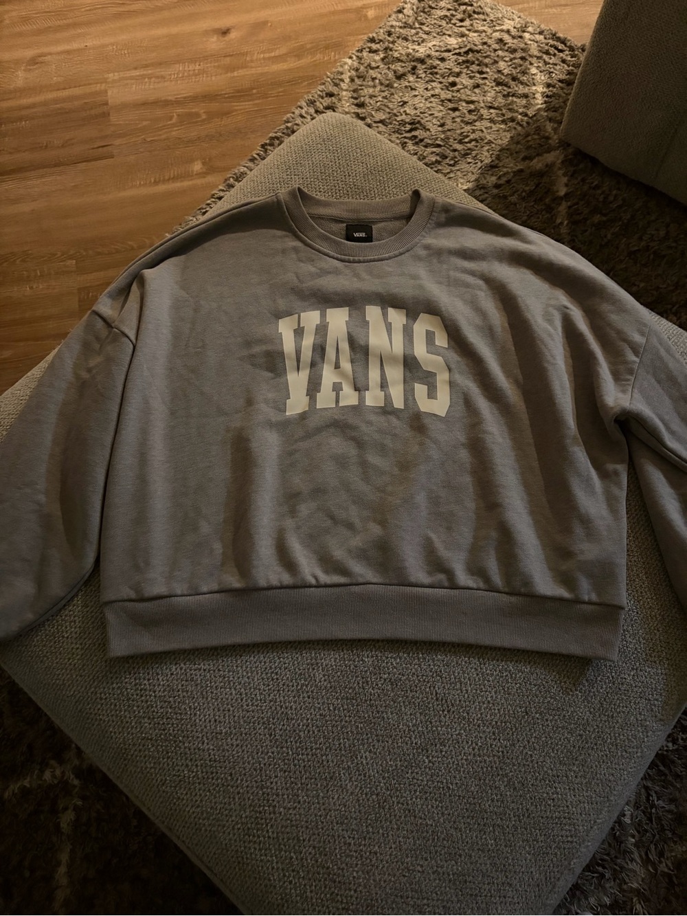 Vans Gray Crewneck Sweatshirt